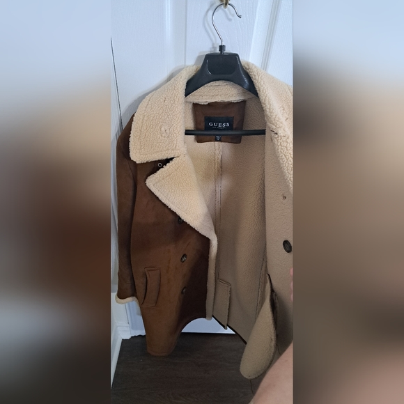 Medium Brown Guess Coat - Picture 3 of 3